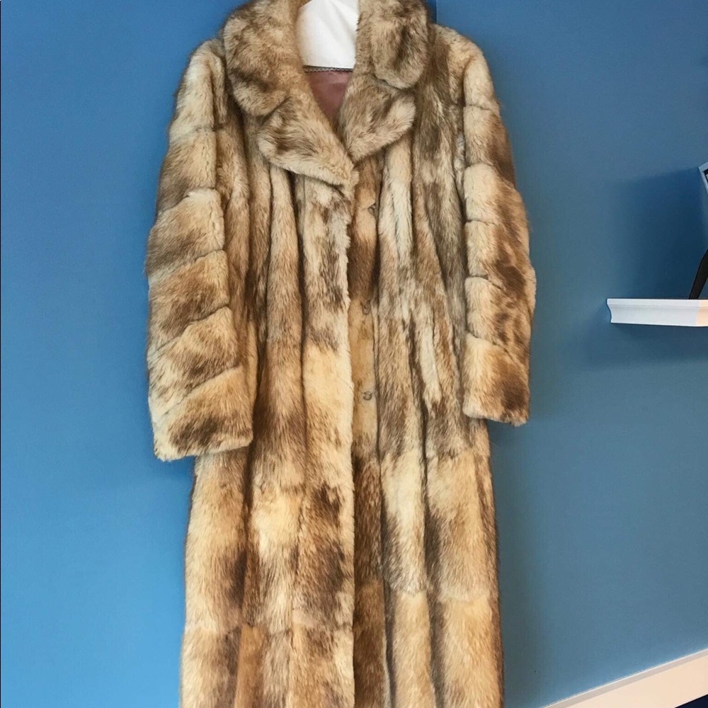 Authentic, vintage fur mink coat